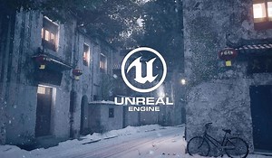 【UE5】古镇风雪-简短制作过程，古镇模型见动态