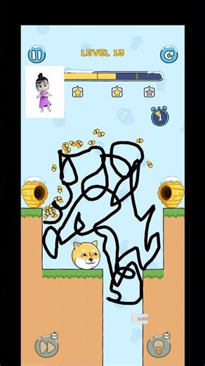 save the dog 🐕 funny Drawing😅 part time gamer🎮 Level 13 #trending#viral #shorts