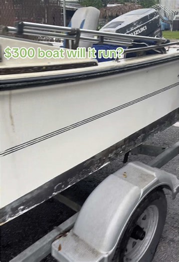 Will this cheap boat run? #boat