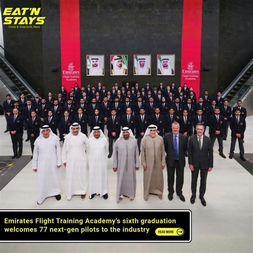 Emirates Flight Training Academy Graduates 77 Next Generation Pilots in Dubai