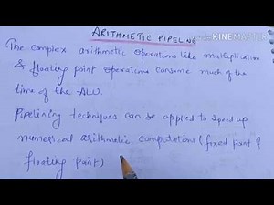 Arithmetic pipeline (part1) - ACA