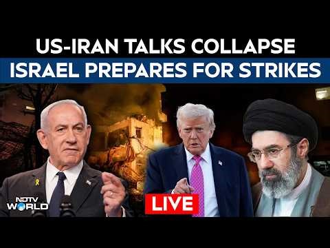 US Iran War LIVE | Israel Threatens Iran LIVE | Netanyahu Warns Tehran| US Iran Peace Talks Collapse