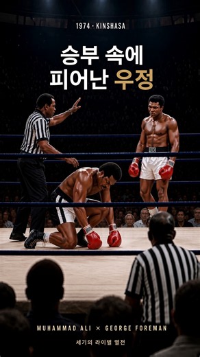 세상에서 가장 아름다운 라이벌 알리 vs. 포먼 #무하마드알리 #조지포먼 #rumbleinthejungle