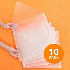 Scrapbook.com - Storage Envelopes - Plastic - 13x13 - Extra Large - 10 Pack