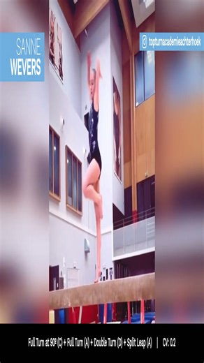 It's an Olympic year and the grind continues, as Gabby Douglas reveals her new combo, signaling her return