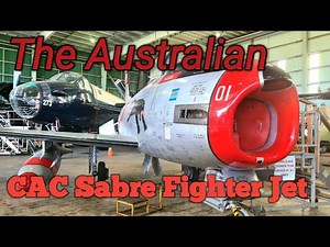 Rare Look: RAAF Sabre Combat Aircraft Up Close