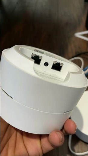 Network/Ethernet Ports of Google wifi Router. Router and access points are identical.