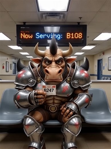 POV: Hog Rider's been at the DMV for 3 hours 💀 Number B247. Currently serving: B108. He's losing his mind. We're all losing our minds. #ClashRoyale #Supercell #HogRider #DMV #POV #viral #Relatable #fyp #MobileGaming #PerfectLoop