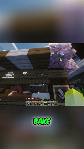 Minecraft Baker: Order Up For A Village Feast! #shorts