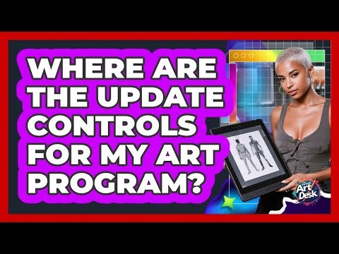 Where Are The Update Controls For My Art Program?