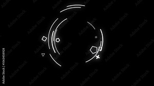 Flat Set of firecrackers for Anniversary, marketing Celebrate, and Festival. Flat design, party firework vector illustrations on alpha channel black background. burst, loopable animation.