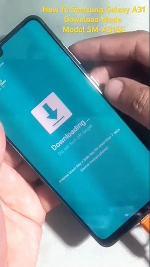 How To Samsung Galaxy A31 Download Mode SM-A315G Download Mode