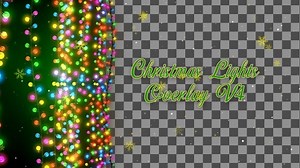 Christmas Lights Overlay V4