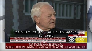 “People apologize for things a lot of times when they get caught,” said Bob Schieffer of Trump’s apology. Pre-coverage: http://www.cbsnews.com/live | CBS News