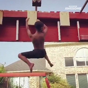 1.8M views · 13K reactions | Check out these future ninja warrior superstars!   IG: littleninjasthenics & IG: Sweetninjagirl | People Are Awesome | Facebook