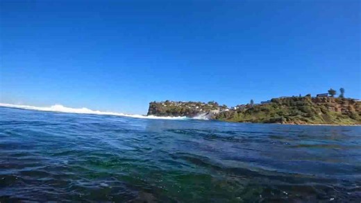 One big air over reef and the session turns violent
