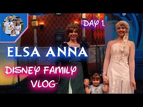 Elsa & Anna Disneyland Park 2020 February 1/9