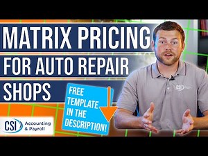 How to Increase Profit Margins for Auto Repair with Matrix Pricing