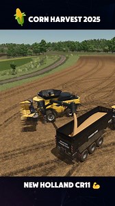 214K views · 1.4K reactions | Corn Harvest 2025 with New Holland CR11 | Farming Simulator 25 #famingsimulator25 #farming #newholland #harvest #corn | Mazarat Gaming | Facebook
