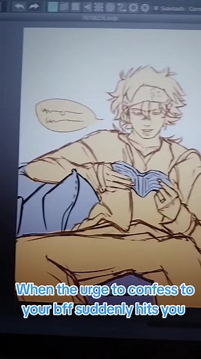 Ricky x Langa Fan Art on Valentine's Day