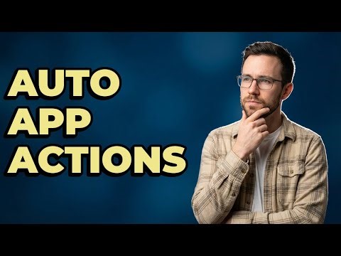 What Are Default App Actions?