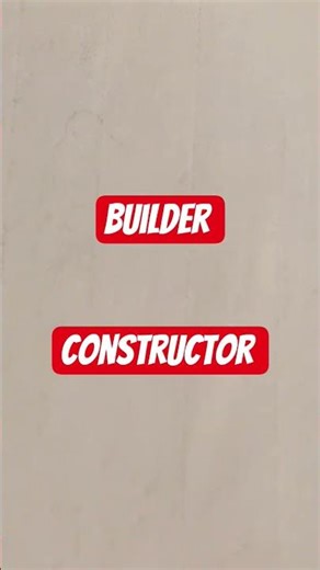 Difference between builder and constructor