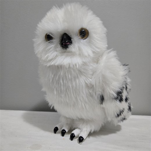 The Wizarding World of Harry Potter Snowy Owl Hedwing 11 Inch Electronic Toy With Movement and Sounds and Stand - Etsy