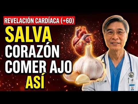 El Cardiólogo No.1 Revela: Comer AJO de ESTA Manera Específica Salva tu Corazón Después de los 60