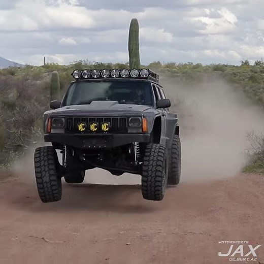 SUSPENSION TESTING ON PRERUNNER XJ!