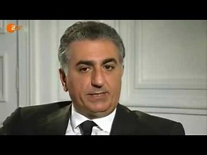 Reza Pahlavi of Iran interview with ZDF Heute Journal (in German)
