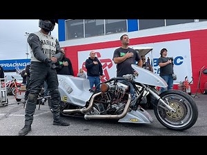 NITRO HARLEY Eliminations From Rockingham Jim McClure Nationals