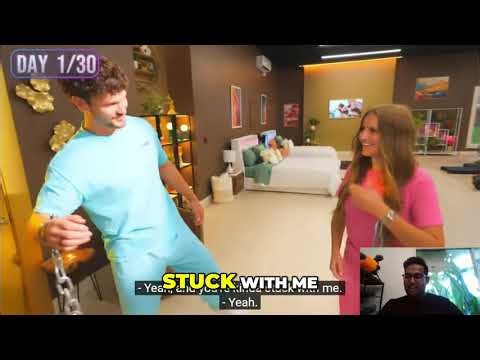 Handcuffed Duo! Bathroom Chaos & Crazy Challenges! #shorts