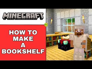 How to Make a Bookshelf in Minecraft