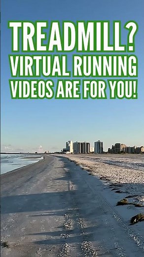 Sand Key Beach Clearwater | Virtual Running Videos For Treadmill