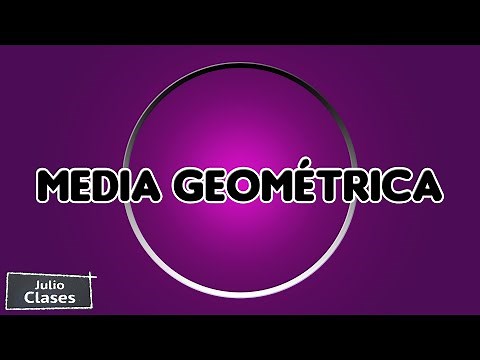 Geometric mean