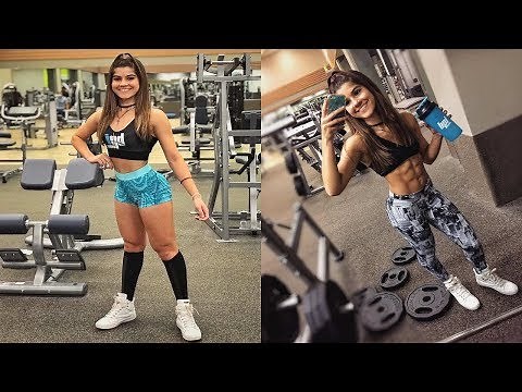 THIS 14-YEAR-OLD GIRL HAS THE INCREDIBLE BODY! THAISSA FIT training | FITNESS MOTIVATION
