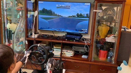 模拟器珠海赛车场练习