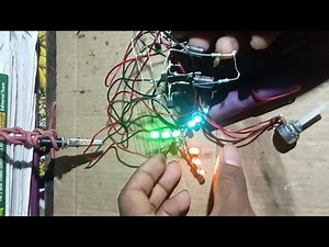 How To Make NO IC Adjustable LED Flip Flop / Flasher / Blinker Circuit ||