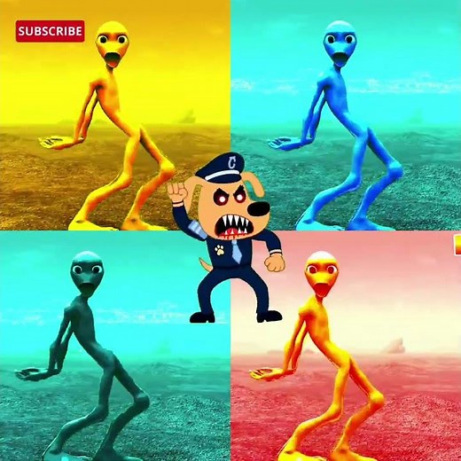 Alien Dance Battle Dame to cosita part-23 #aliendance #elchombo #alien #trend