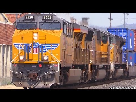 Trains in East Los Angeles, CA