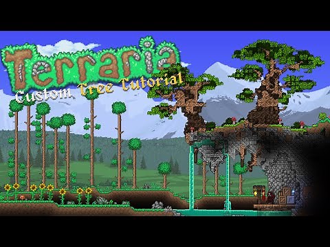 How to Make Custom Trees in Terraria! | Terraria 1.4.4 Building Tips!