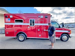 Former Firefighter Builds Ambulance into a Camper Micro Home Conversion