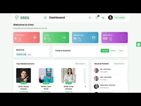 Build & Deploy a Medical Health Management Blockchain Dapp | Solidity, Hardhat, Next.js