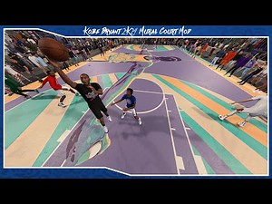 NBA 2K25 PC Mod - Kobe Bryant 2K24 Mural Court Mod - 4K 60 FPS