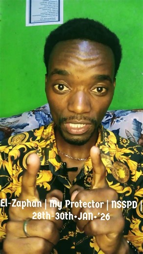 EL-ZAPHAN [MY GOD HAS PROTECTED] | DAY 1-3 | 28-30TH JAN 2026. #viral #viralshort