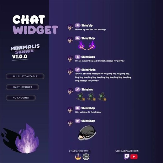 Chat Widget Minimalist Chat Widget v1.1.0