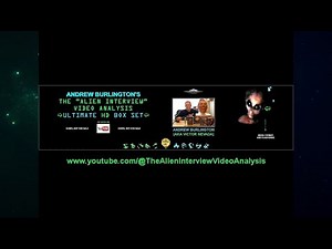 AVAILABLE NOW - The "Alien Interview" Video Analysis - Box Set - YOUTUBE CHANNEL
