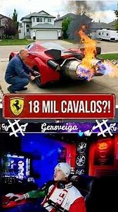 Ferrari Enzo with an 18,000 HP JET ENGINE... The Most INSANE Homemade Project in the World!