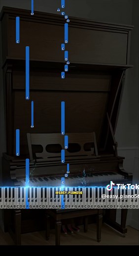 🔵 Skyfall - Adele (Easy Piano Tutorial) #piano #pianotutorial #easypiano #easypianotutorial #skyfall #adele