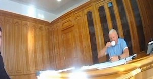 Outrage in Ukraine over video showing SWAT detain patrol cops for stopping general's car